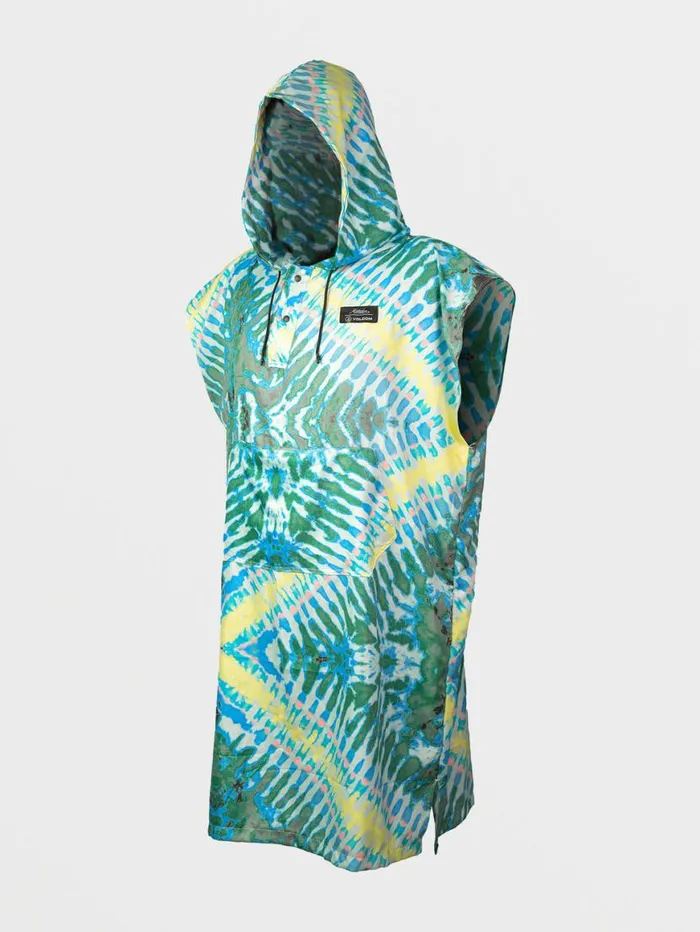 Volcom X Matador Packable Beach Poncho 8211 Tie Dye Mens Volcom Accessories