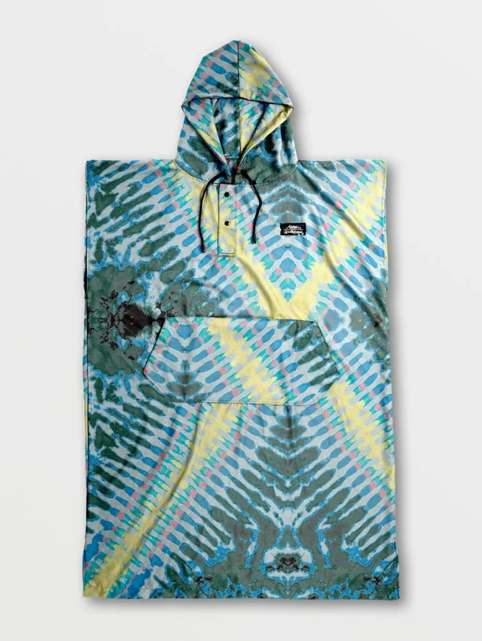 Volcom X Matador Packable Beach Poncho 8211 Tie Dye Mens Volcom Accessories