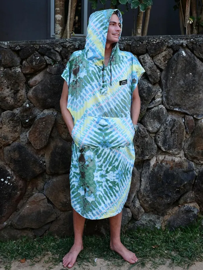 Volcom X Matador Packable Beach Poncho 8211 Tie Dye Mens Volcom Accessories