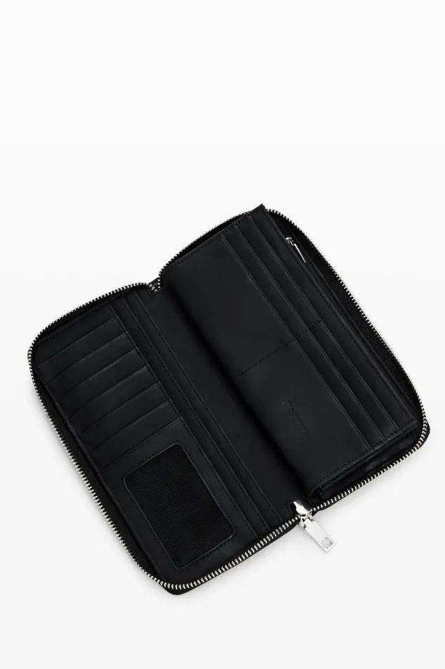 Wallets Women Desigual Butterfly L Wallet Black