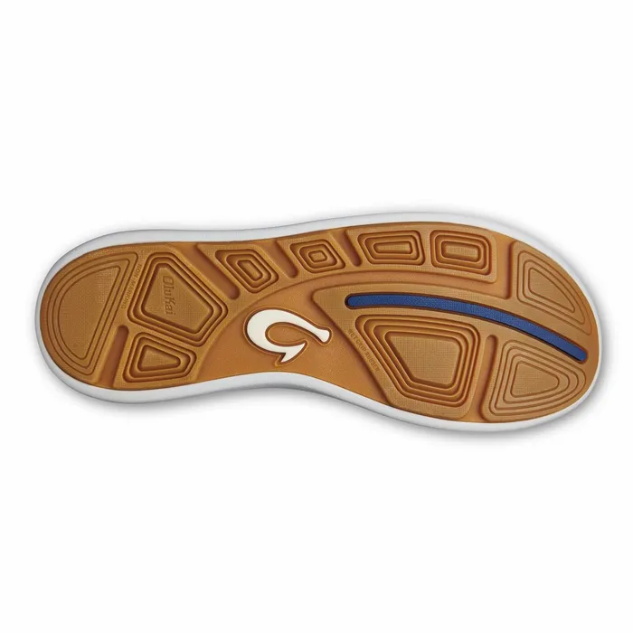 WaterFriendly Men Olukai Moku Pae Boat Shoes 8211 Pavement Vintage Blue