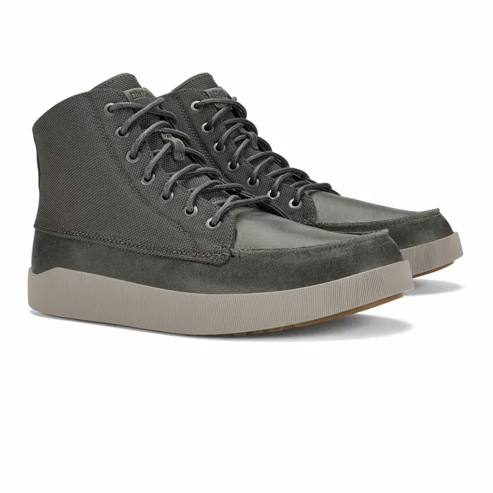 Waterproof Men Olukai Mlina Waterproof Leather Boots 8211 Black