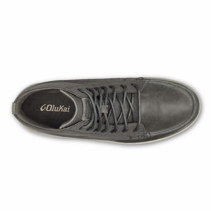 Waterproof Men Olukai Mlina Waterproof Leather Boots 8211 Black