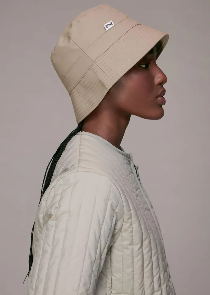 Whistles Hats Gloves and Scarves Taupe Rains Bucket Hat 8211 Women