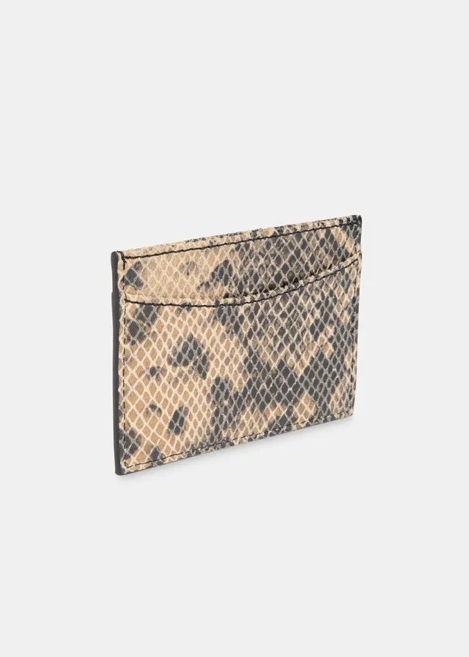 Whistles Leather Snake Print Snake Card Holder 8211 Women