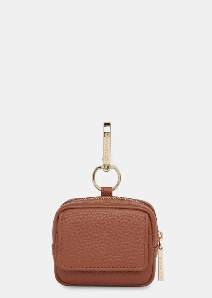 Whistles Leather Tan Bibi Keyring 8211 Women