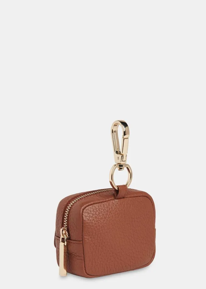Whistles Leather Tan Bibi Keyring 8211 Women