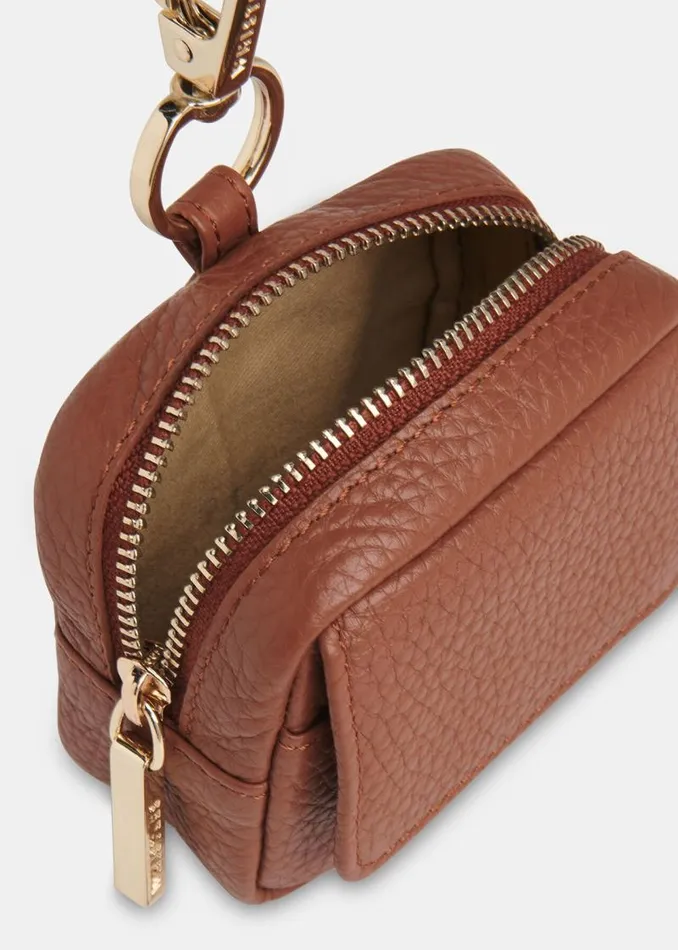 Whistles Leather Tan Bibi Keyring 8211 Women