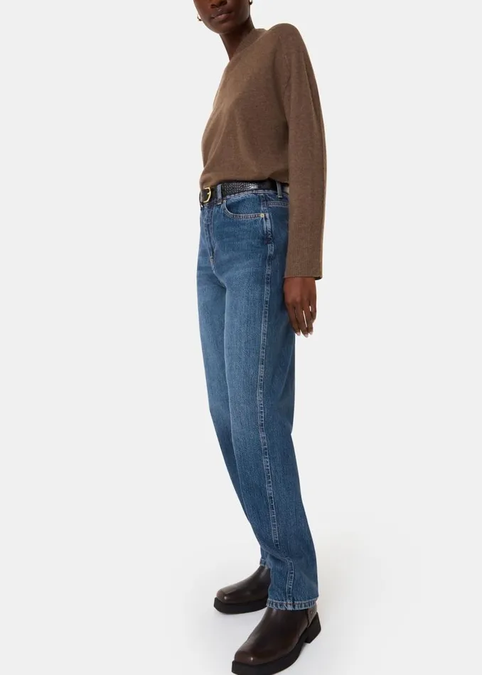 Whistles Pants Denim Authentic Tapered Jean 8211 Women