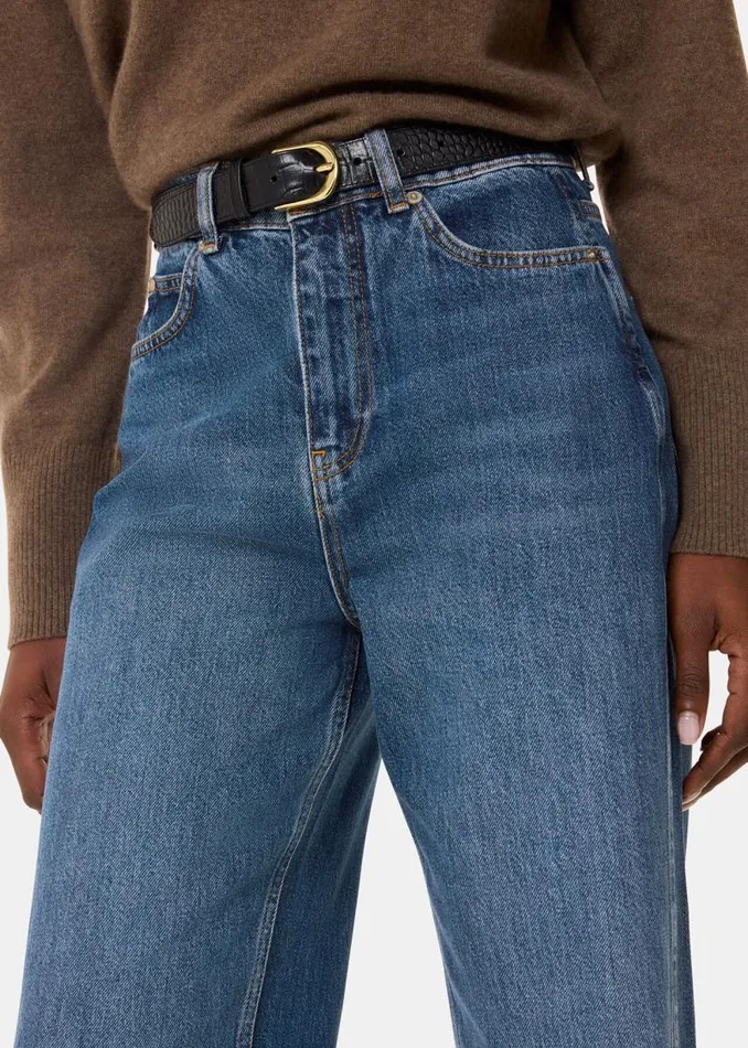 Whistles Pants Denim Authentic Tapered Jean 8211 Women