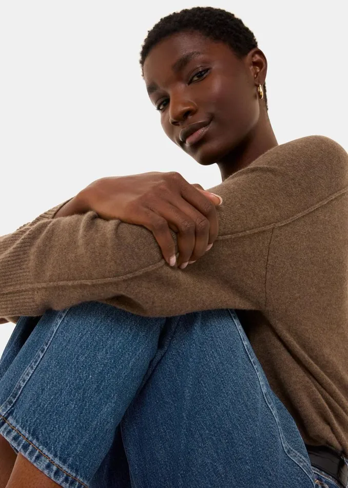 Whistles Pants Denim Authentic Tapered Jean 8211 Women