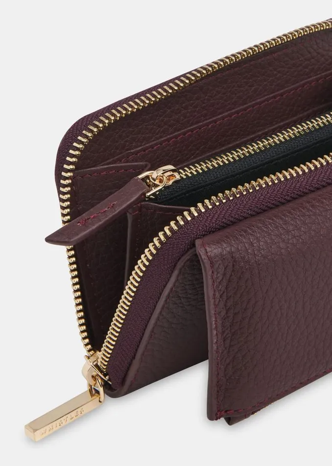 Whistles Wallets and Cardholders Plum Bibi Zip Purse 8211 Women