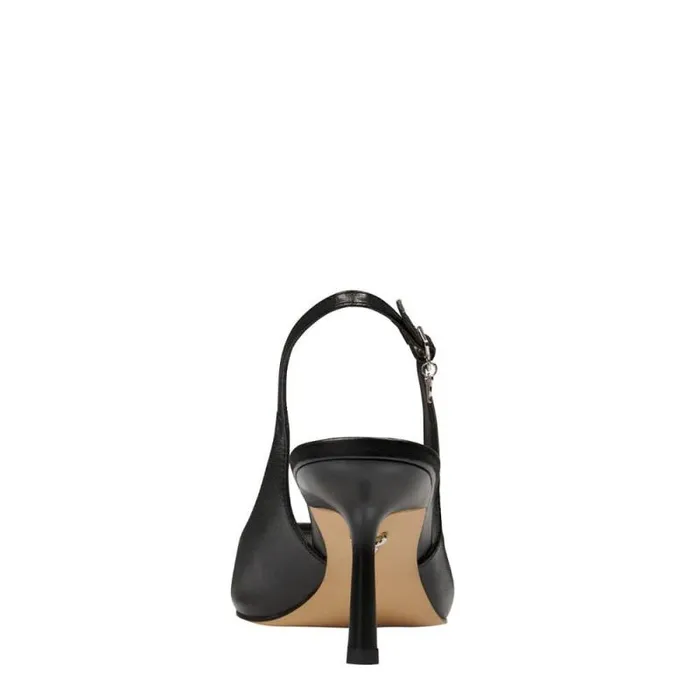 Windsor Smith Heels Women HIBISCUS BLACK LEATHER HEELS