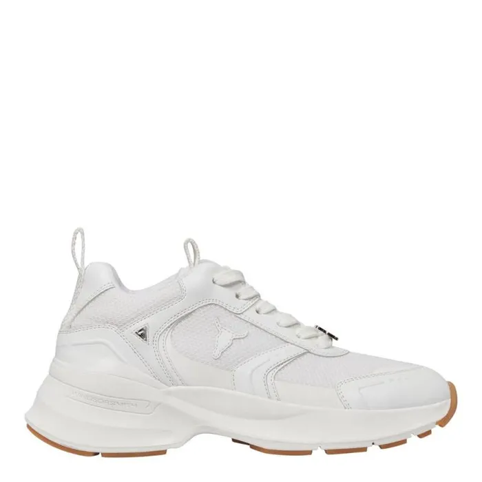 Windsor Smith Platform Sneakers Women KNOCKOUT WHITE MESHWHITE SNEAKERS