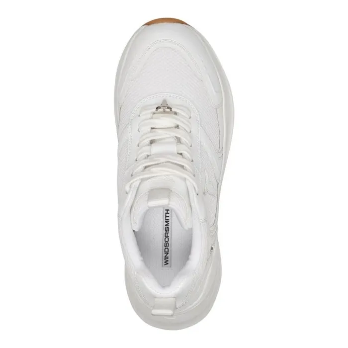 Windsor Smith Platform Sneakers Women KNOCKOUT WHITE MESHWHITE SNEAKERS Windsor Smith Platform Sneakers Women KNOCKOUT WHITE MESHWHITE SNEAKERS