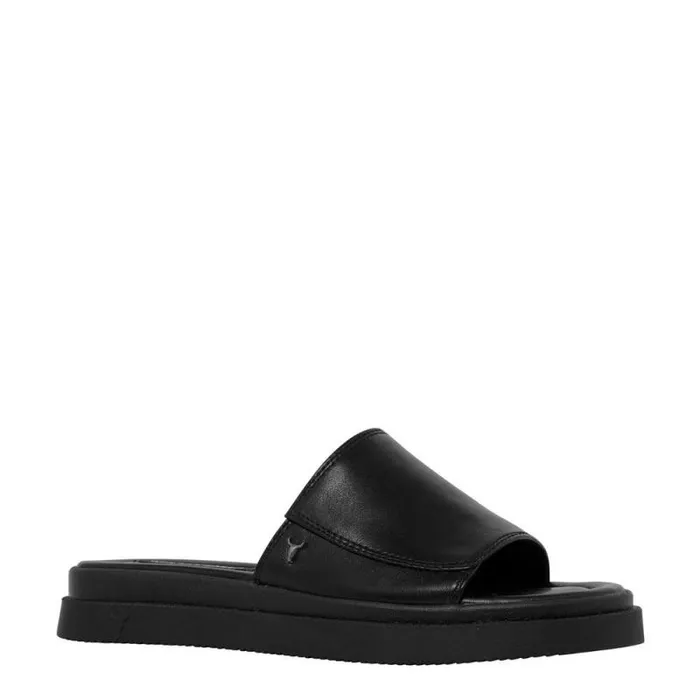 Windsor Smith Sandals Women SUMMER BLACK LEATHER SANDALS Windsor Smith Sandals Women SUMMER BLACK LEATHER SANDALS