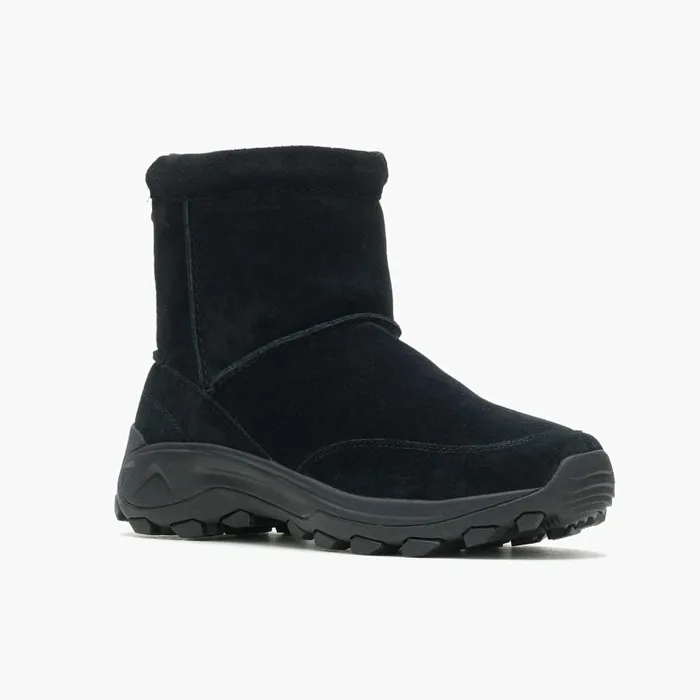 Winter Pull On Black Men Merrell Winter Boots