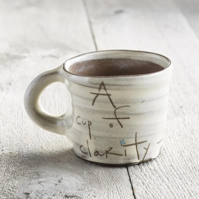 Women A Cup Of Sentiment Mug Sundance Catalog Decor