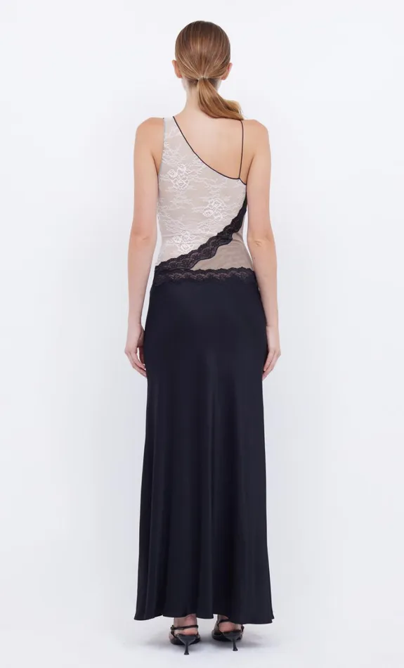 Women ABRIELLE LACE MAXI DRESS 8211 BLACKTAUPEIVORY Bec Bridge Maxi Dresses