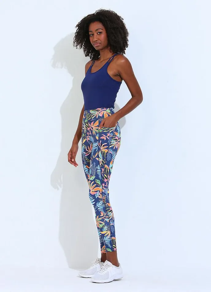 Women Active Leggings Jungle Dona Jo Leggings and Capris