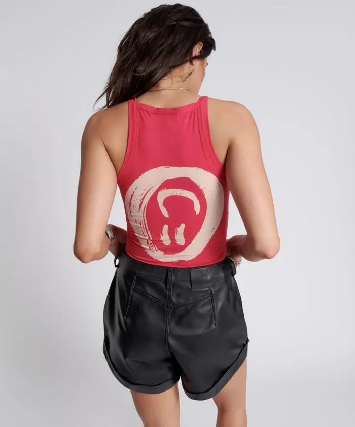 Women ALL SMILES VICE TANK One Teaspoon Tees and Tanks Women ALL SMILES VICE TANK One Teaspoon Tees and Tanks