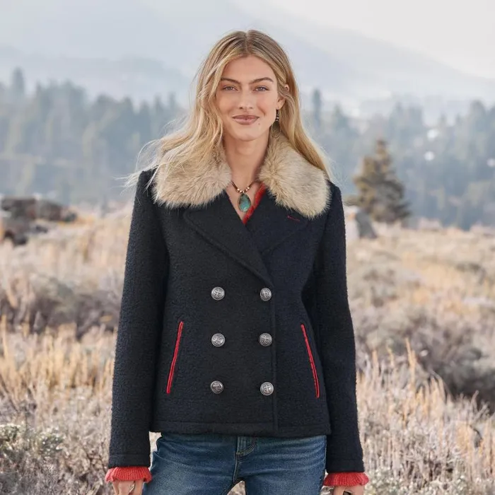 Women Alpenhorn Peacoat Petite Sycamore Sundance Catalog Petite Styles Women Alpenhorn Peacoat Petite Sycamore Sundance Catalog Petite Styles