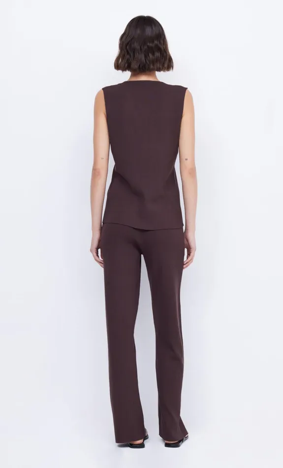 Women AMALFI PANT 8211 CHOCOLATE Bec Bridge Shorts Pants