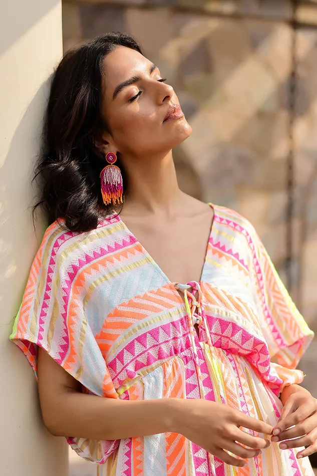 Women America and Beyond Charming Layered Beaded Earrings Earrings