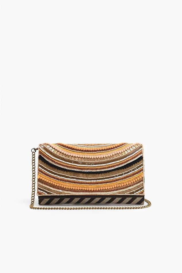 Women America and Beyond October Sun Clutch Clutches
