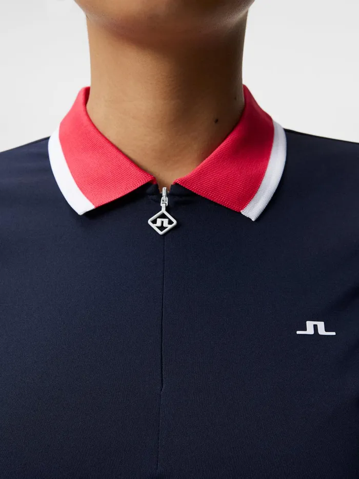 Women Antonia Polo JL Navy JLindeberg Polo Shirts Women Antonia Polo JL Navy JLindeberg Polo Shirts