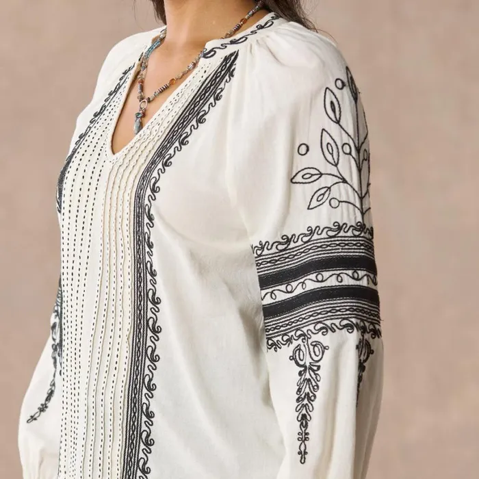 Women Azucena Top Vanilla Sundance Catalog Tops Women Azucena Top Vanilla Sundance Catalog Tops