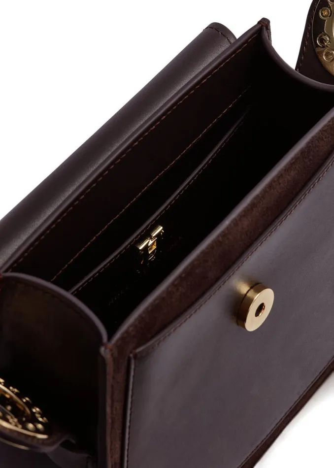 Women Bags Holland Cooper Chelsea Saddle Bag Chocolate Women Bags Holland Cooper Chelsea Saddle Bag Chocolate