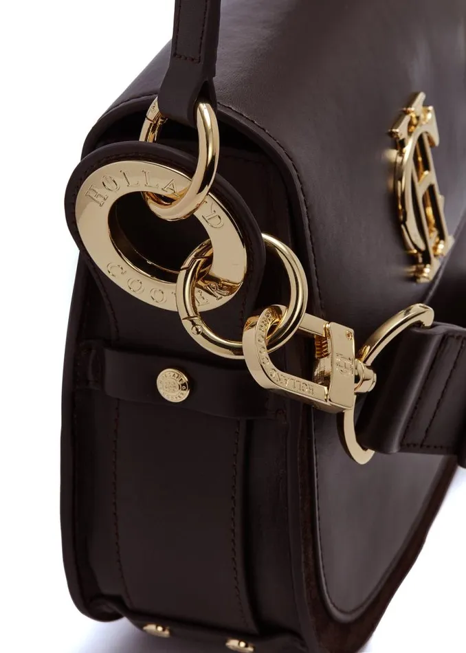 Women Bags Holland Cooper Chelsea Saddle Bag Chocolate Women Bags Holland Cooper Chelsea Saddle Bag Chocolate