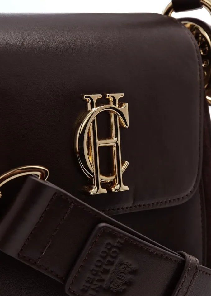Women Bags Holland Cooper Chelsea Saddle Bag Chocolate Women Bags Holland Cooper Chelsea Saddle Bag Chocolate