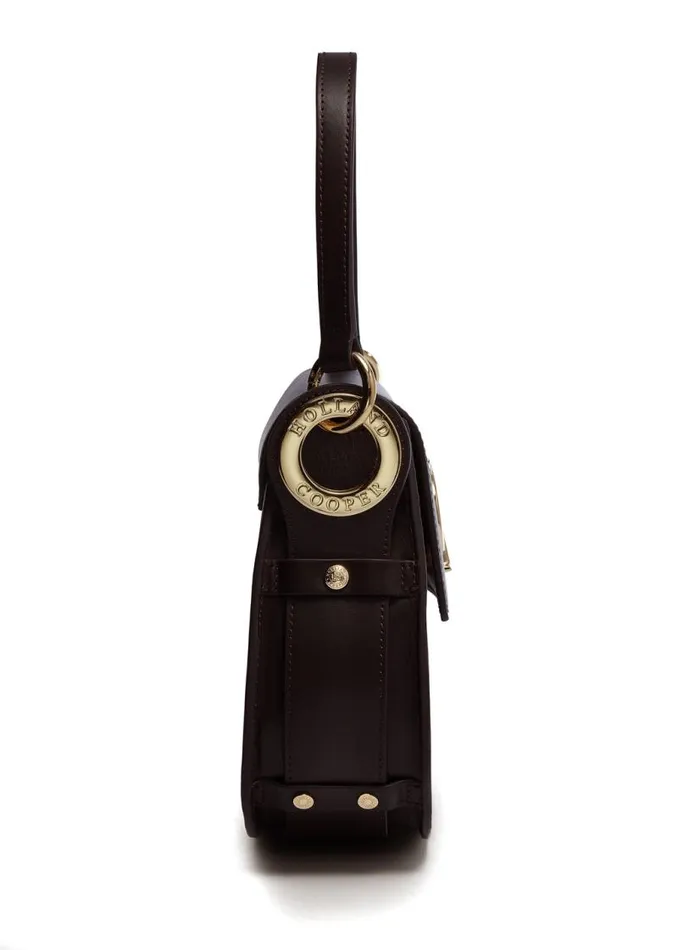 Women Bags Holland Cooper Chelsea Saddle Bag Chocolate Women Bags Holland Cooper Chelsea Saddle Bag Chocolate