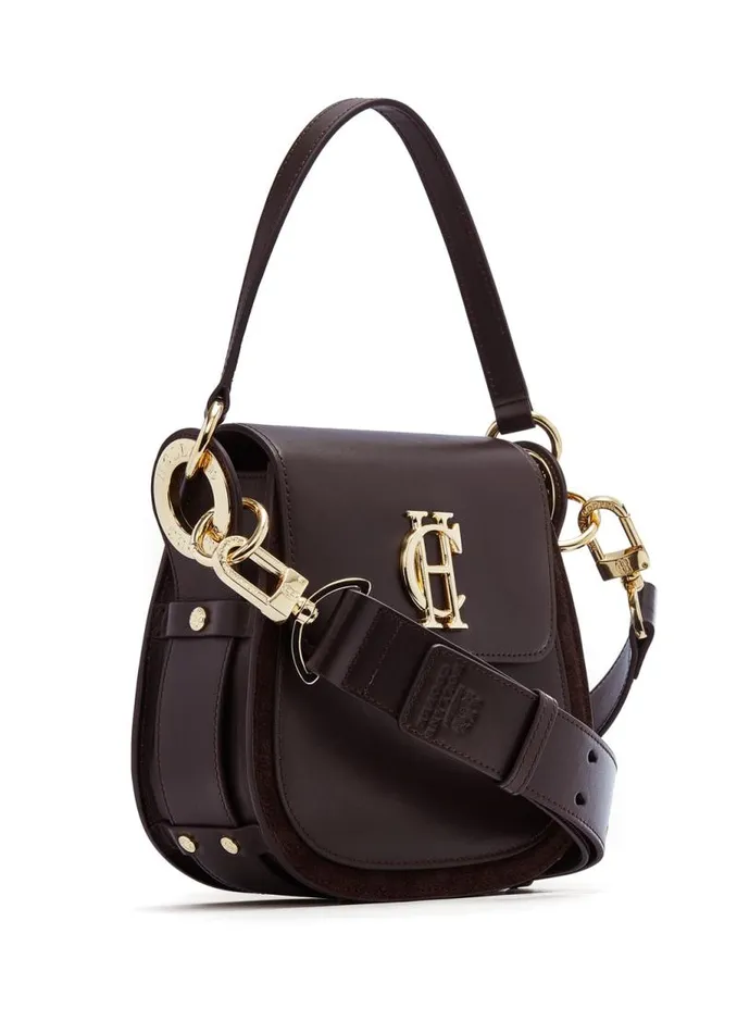 Women Bags Holland Cooper Chelsea Saddle Bag Chocolate Women Bags Holland Cooper Chelsea Saddle Bag Chocolate