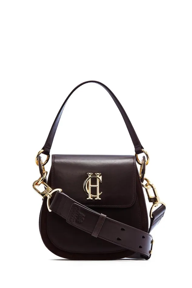 Women Bags Holland Cooper Chelsea Saddle Bag Chocolate Women Bags Holland Cooper Chelsea Saddle Bag Chocolate