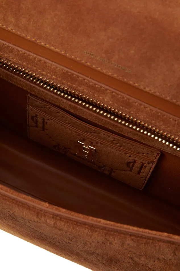 Women Bags Holland Cooper Monogram Bag Cognac Suede Monogram Women Bags Holland Cooper Monogram Bag Cognac Suede Monogram
