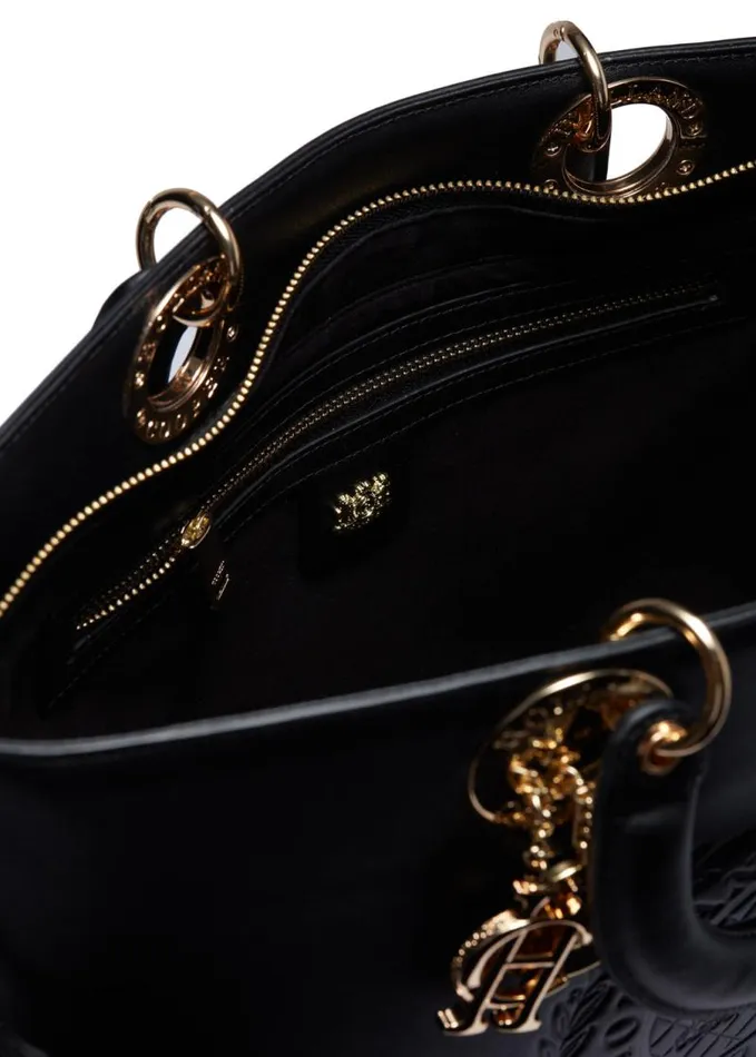 Women Bags Holland Cooper Regency Leather Tote Black Women Bags Holland Cooper Regency Leather Tote Black
