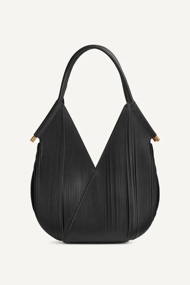 Women BALDWIN MINI SHOULDER BAG Black Donna Karan New York Shoulder And Hobo Bags Women BALDWIN MINI SHOULDER BAG Black Donna Karan New York Shoulder And Hobo Bags