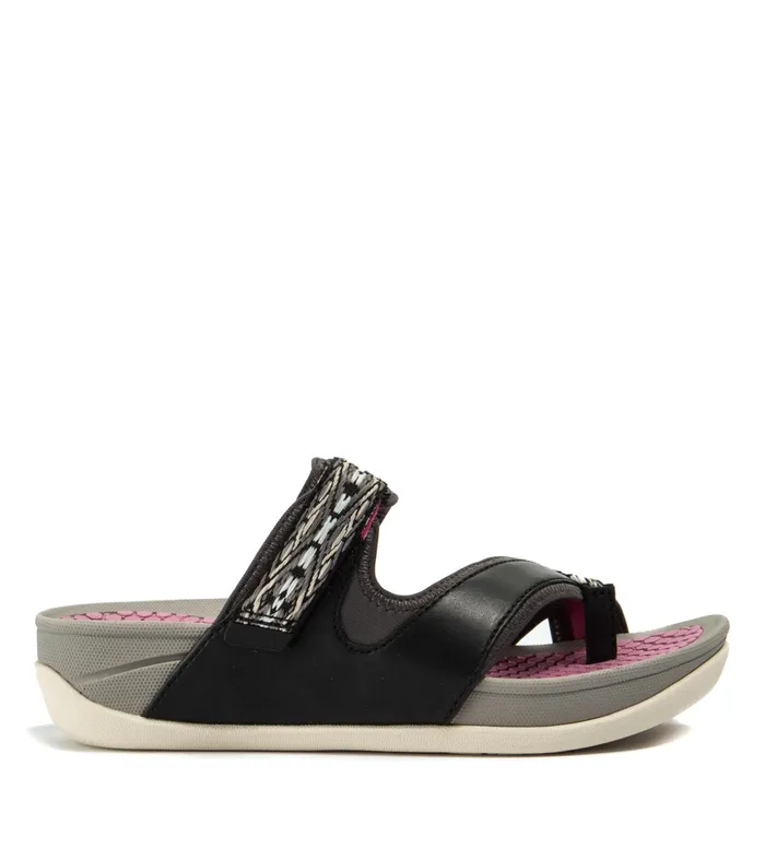 Women Baretraps Active Sandals Deserae Slide Sandal Black