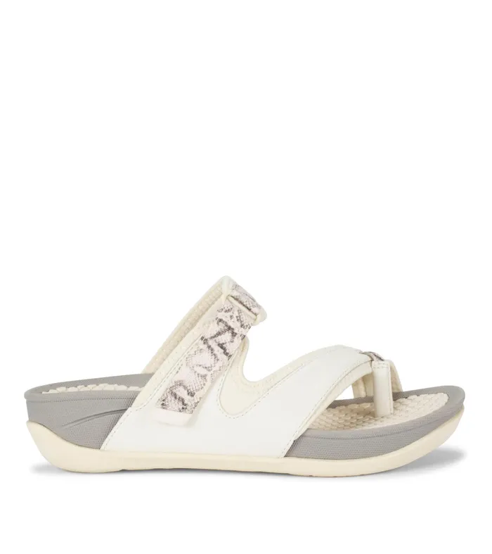 Women Baretraps Active Sandals Deserae Slide Sandal Cream Snake