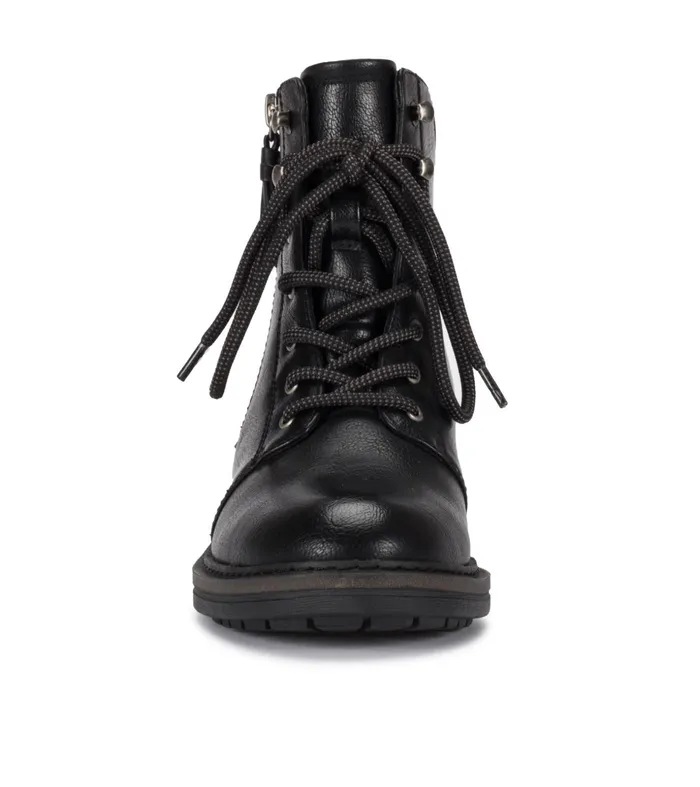Women Baretraps Booties Amysue Lace Up Bootie Black