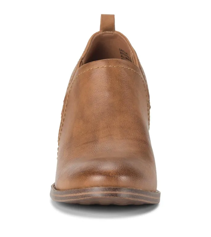 Women Baretraps Booties Caroline Ankle Bootie Cognac