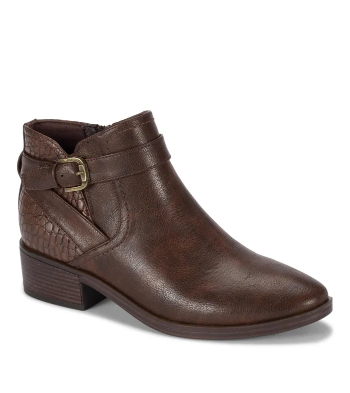 Women Baretraps Booties Maci Bootie Brush Brown Croco