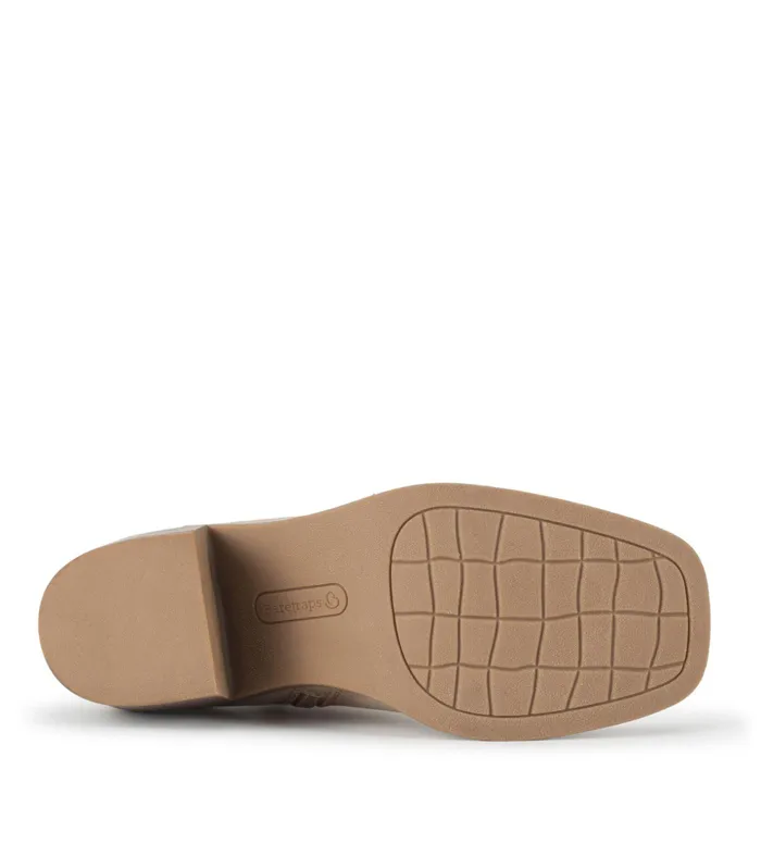 Women Baretraps Booties Maria Block Heel Bootie Oatmeal