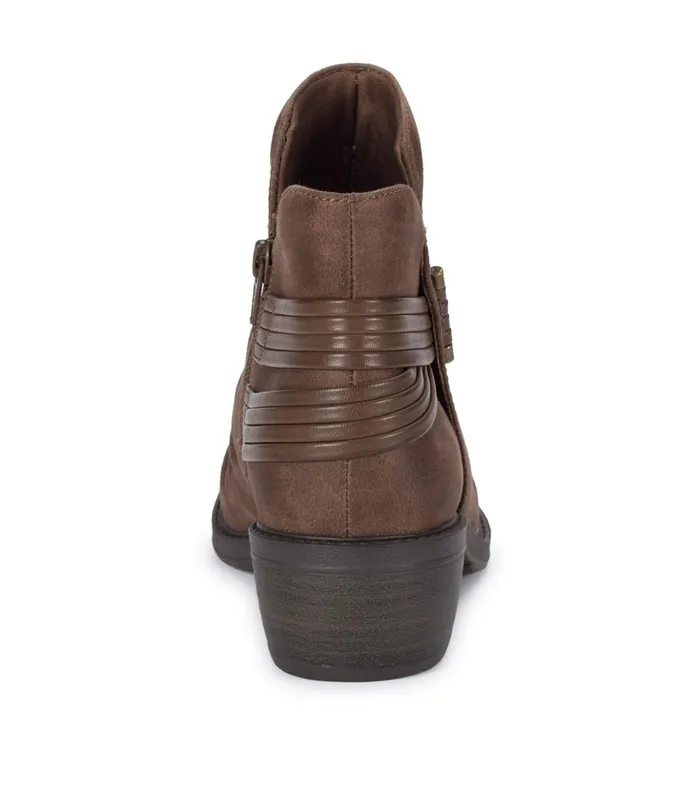 Women Baretraps Booties Sazzie Bootie Dark Taupe