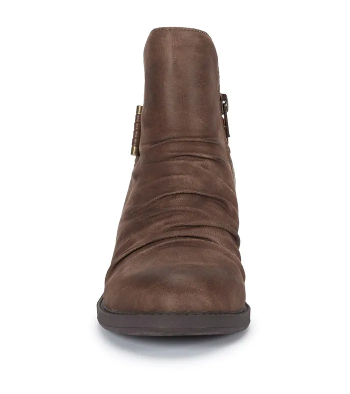Women Baretraps Booties Sazzie Bootie Dark Taupe