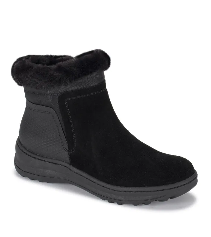 Women Baretraps Cold Weather Boots Aidan Cold Weather Bootie Black Suede