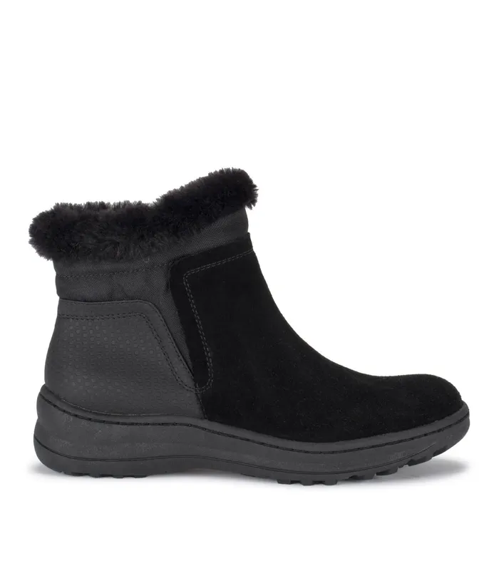 Women Baretraps Cold Weather Boots Aidan Cold Weather Bootie Black Suede